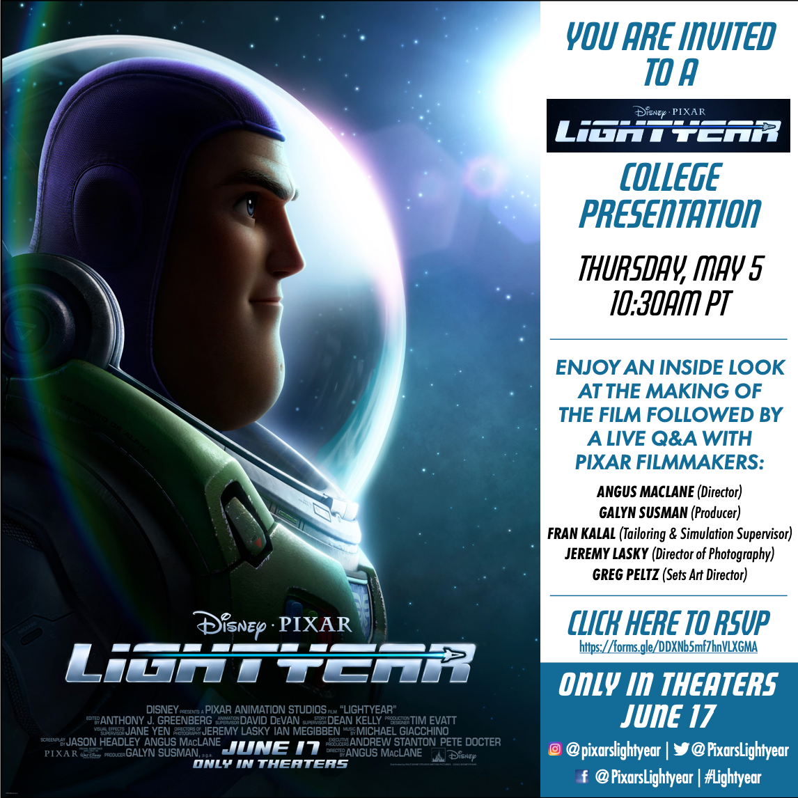 Timlightyear Events Special Presentation: LIGHTYEAR – CTVA 102